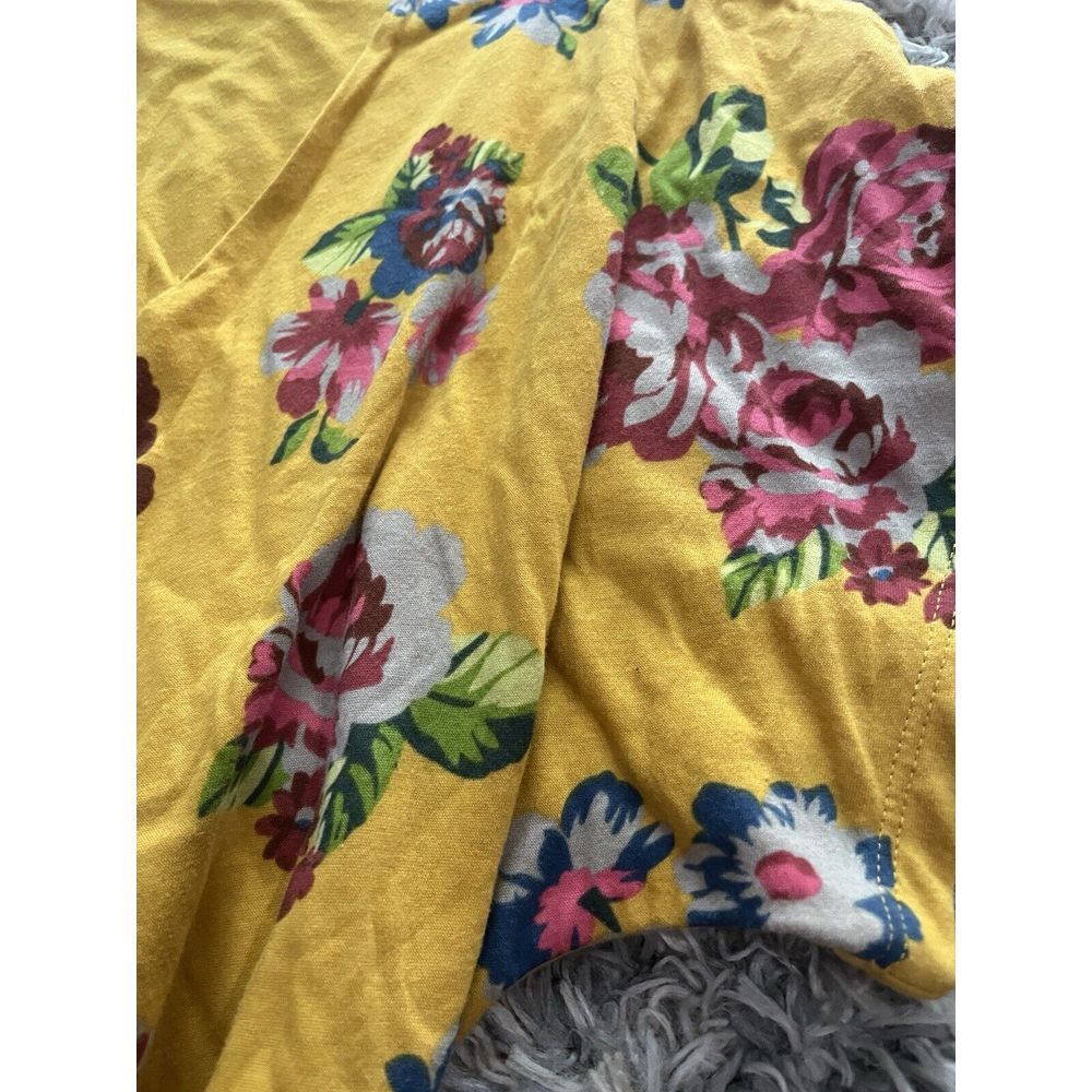 Size S - Matilda Jane Alana Maxi Wrap Dress Yellow Floral Waist Ties V-Neck - Picture 3 of 4